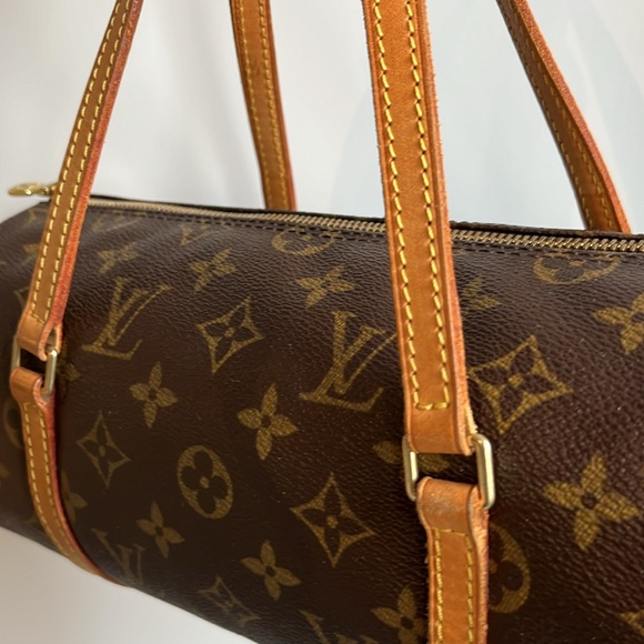 Louis Vuitton Papillon 26 Brown Monogram Canvas Barrel Bag - Picture 5 of 11